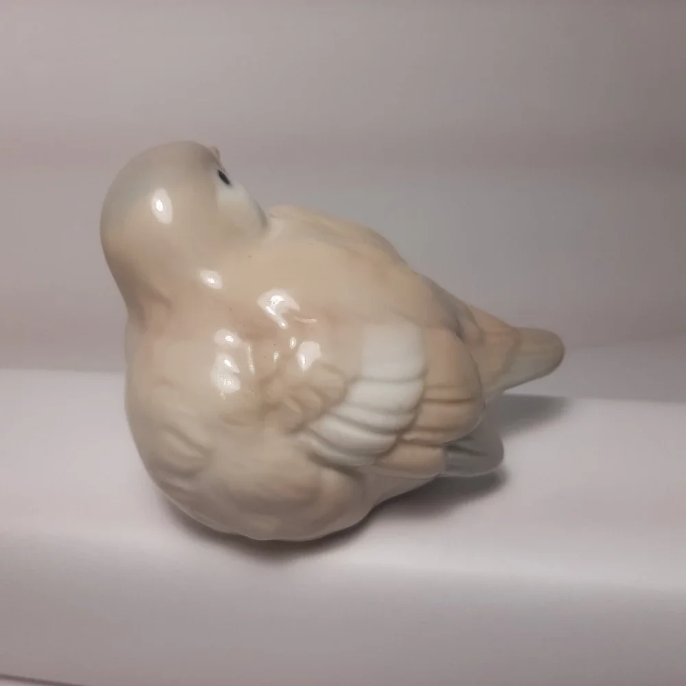Otagiri Bird Figurine Porcelain Blue Gray Chickadee Japan 3